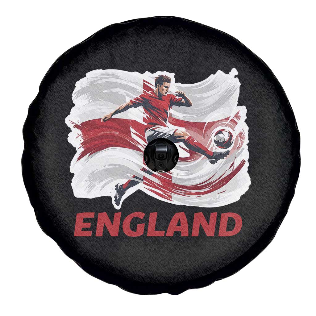 England Soccer Fan English Flag Spare Tire Cover