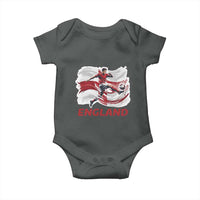 England Soccer Fan English Flag Baby Onesie