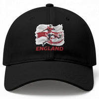 England Soccer Fan English Flag Baseball Cap