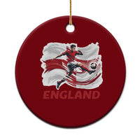 England Soccer Fan English Flag Ceramic Ornament