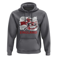 England Soccer Fan English Flag Hoodie