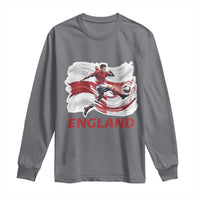 England Soccer Fan English Flag Long Sleeve Shirt