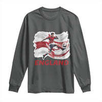 England Soccer Fan English Flag Long Sleeve Shirt