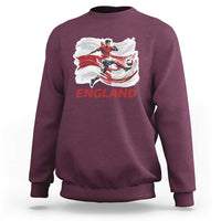 England Soccer Fan English Flag Sweatshirt