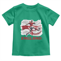 England Soccer Fan English Flag Toddler T Shirt
