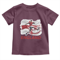 England Soccer Fan English Flag Toddler T Shirt