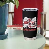 England Soccer Fan English Flag Tumbler Cup
