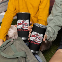 England Soccer Fan English Flag Tumbler Cup