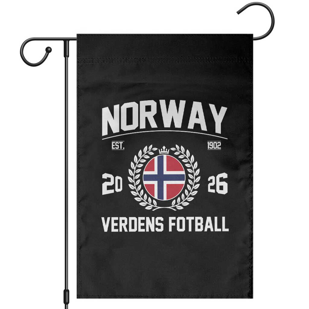 Norway Soccer Football Fan 2026 Norwegian Flag Garden Flag