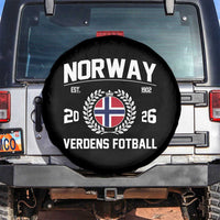 Norway Soccer Football Fan 2026 Norwegian Flag Spare Tire Cover