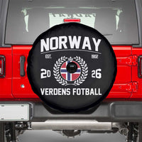 Norway Soccer Football Fan 2026 Norwegian Flag Spare Tire Cover