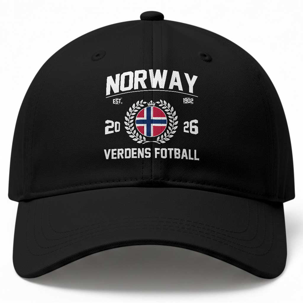 Norway Soccer Football Fan 2026 Norwegian Flag Baseball Cap