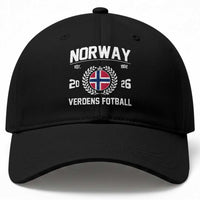 Norway Soccer Football Fan 2026 Norwegian Flag Baseball Cap