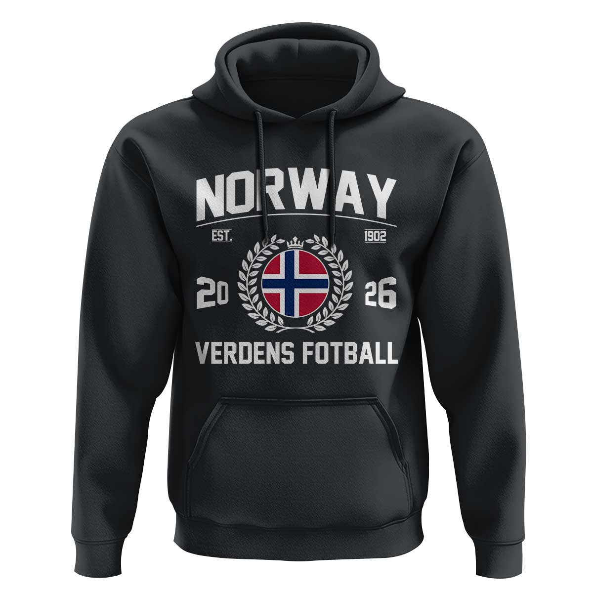 Norway Soccer Football Fan 2026 Norwegian Flag Hoodie