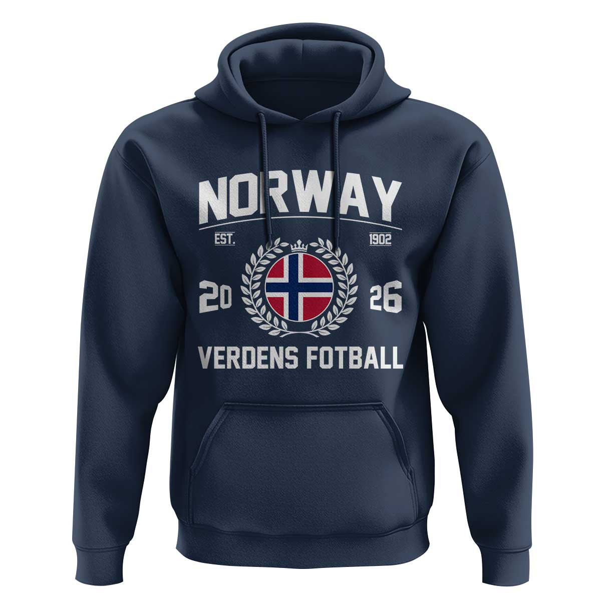 Norway Soccer Football Fan 2026 Norwegian Flag Hoodie