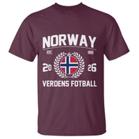 Norway Soccer Football Fan 2026 Norwegian Flag T Shirt
