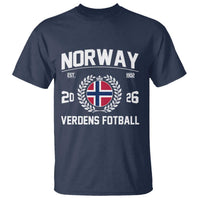 Norway Soccer Football Fan 2026 Norwegian Flag T Shirt