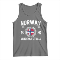 Norway Soccer Football Fan 2026 Norwegian Flag Tank Top