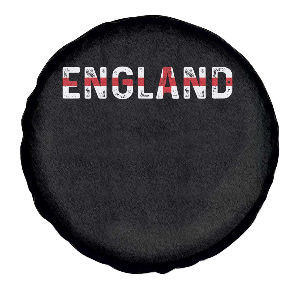 England English Flag Vintage Spare Tire Cover