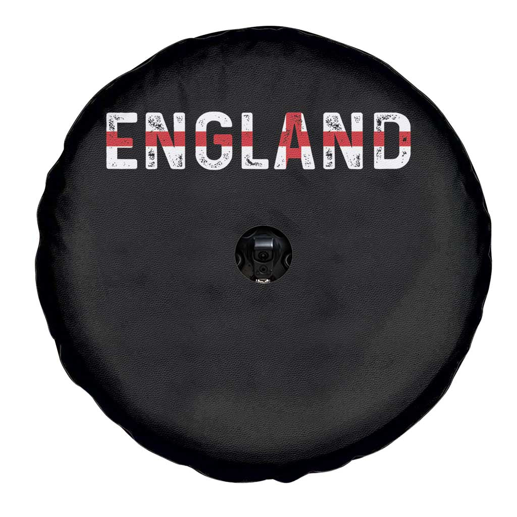 England English Flag Vintage Spare Tire Cover
