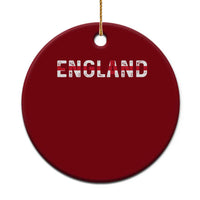 England English Flag Vintage Ceramic Ornament