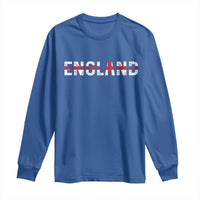 England English Flag Vintage Long Sleeve Shirt