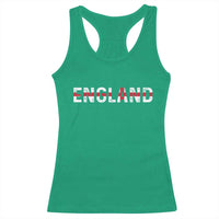 England English Flag Vintage Racerback Tank Top