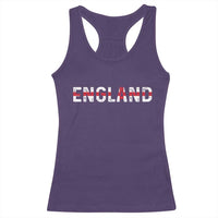 England English Flag Vintage Racerback Tank Top