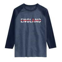 England English Flag Vintage Raglan Shirt