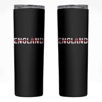 England English Flag Vintage Skinny Tumbler