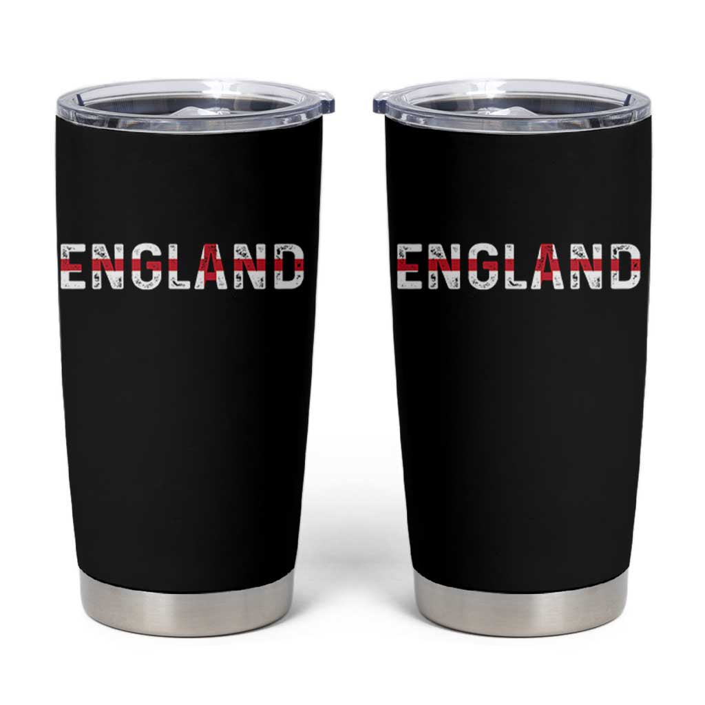 England English Flag Vintage Tumbler Cup