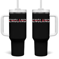 England English Flag Vintage Tumbler With Handle