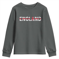England English Flag Vintage Youth Sweatshirt