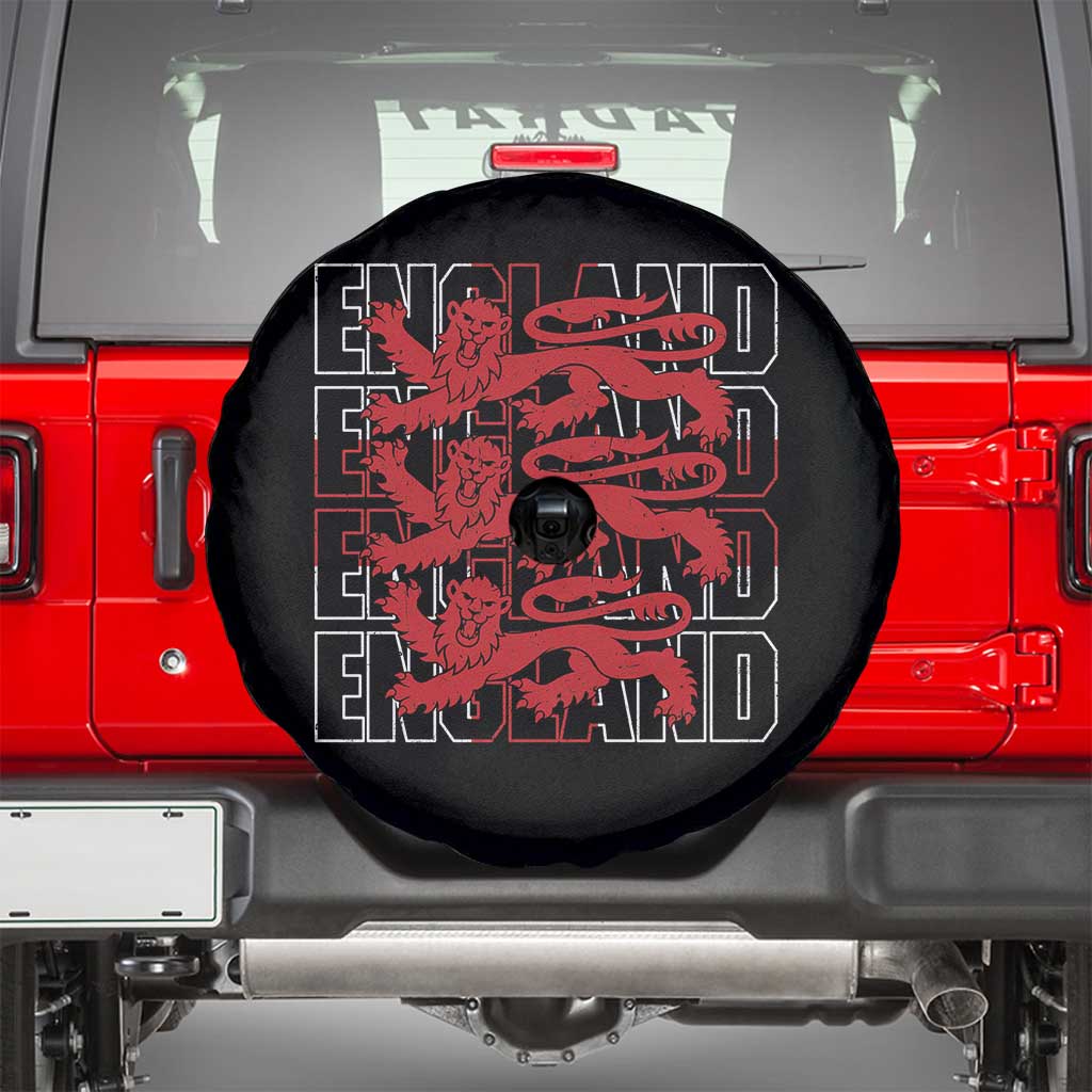 England Flag Lion Symbol English Pride Spare Tire Cover