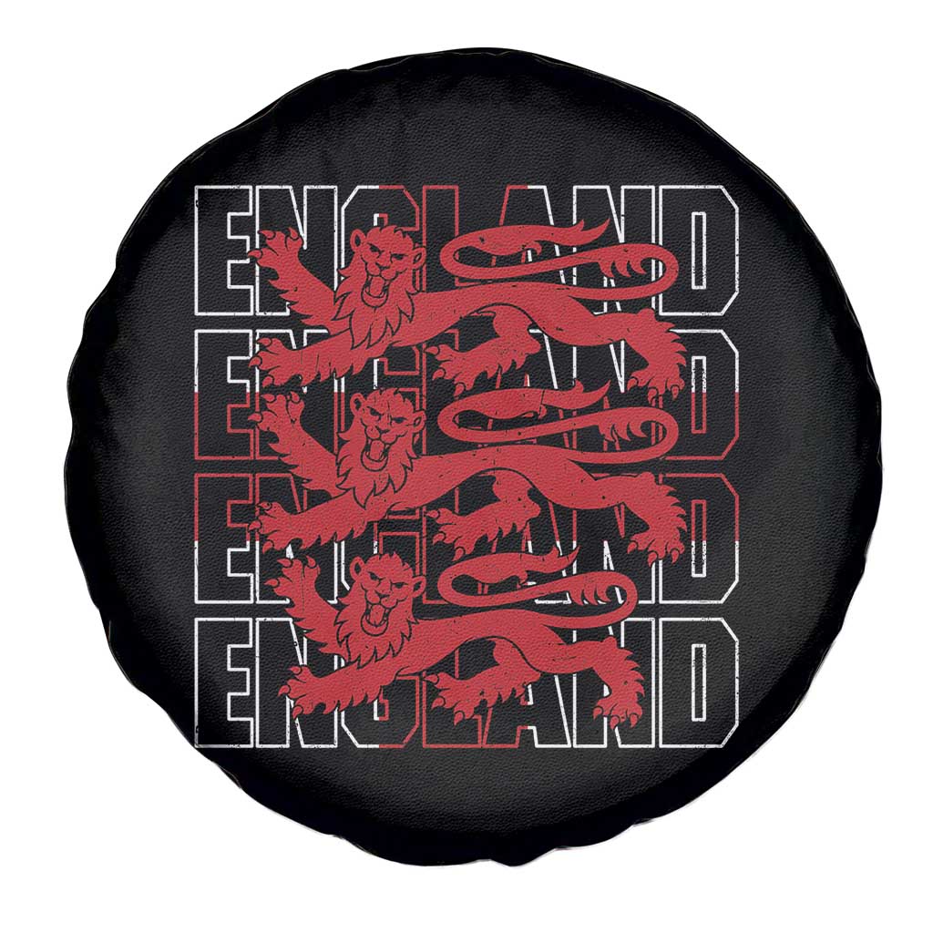 England Flag Lion Symbol English Pride Spare Tire Cover