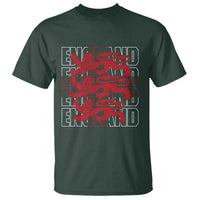 England Flag Lion Symbol English Pride T Shirt