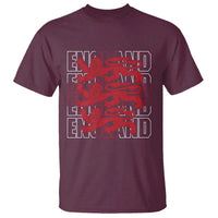 England Flag Lion Symbol English Pride T Shirt