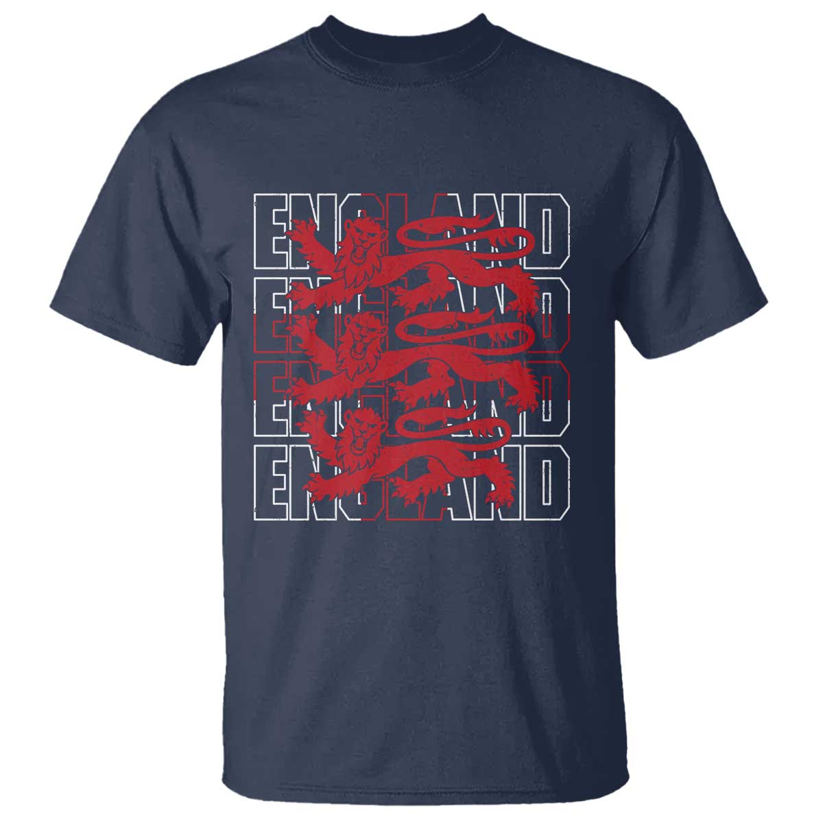 England Flag Lion Symbol English Pride T Shirt