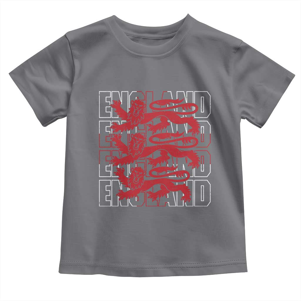 England Flag Lion Symbol English Pride Toddler T Shirt