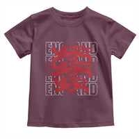 England Flag Lion Symbol English Pride Toddler T Shirt