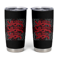 England Flag Lion Symbol English Pride Tumbler Cup