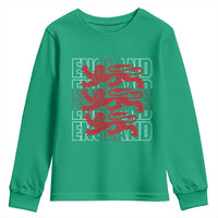England Flag Lion Symbol English Pride Youth Sweatshirt