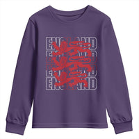 England Flag Lion Symbol English Pride Youth Sweatshirt