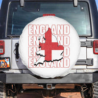 England Map St George's Cross English Roots Spare Tire Cover
