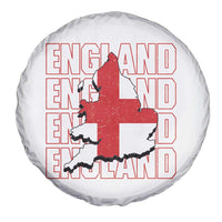 England Map St George's Cross English Roots Spare Tire Cover