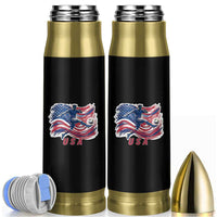 USA Soccer Fan American Flag Bullet Tumbler