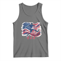 USA Soccer Fan American Flag Tank Top