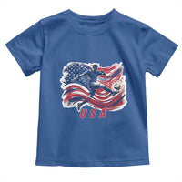 USA Soccer Fan American Flag Toddler T Shirt