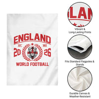 England Football Flag Garden Flag Lion St George Cross Soccer Fan Patriotic