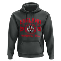 England Football Flag Hoodie Lion St George Cross Soccer Fan Patriotic